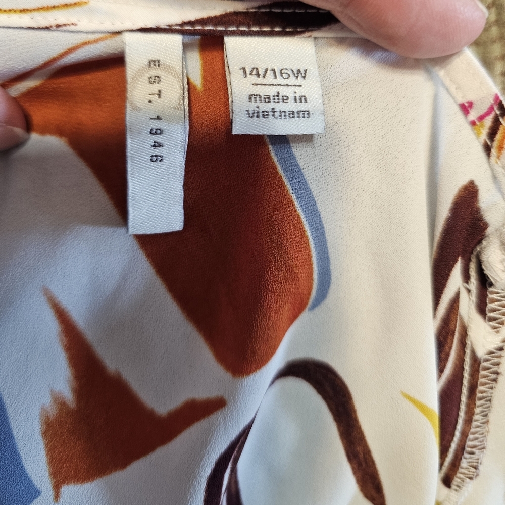 3/$20 Cato 14/16W Contemporary Top - Picture 2 of 7